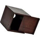 Wooden Bamboo Square Tissue Box Cover - Eco Friendly Pull Cube Dispenser