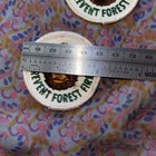 Smokey Bear Patches Vintage Prevent Forest Fires 2    Embroidered