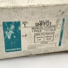 Siemens Smff01 Manual Starter 1-pole Toggle Starter  new Surplus 