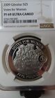 Ngc Pf69 Gibraltar 2009 Votes For Women History Of Britain Silver 5 Pounds Proof