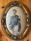 Spanish American War Military Officer Convex Frame New Jersey National Guard 19c