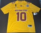 Clearance Asu Sam Leavitt Jersey W peach Bowl Patch  Fast Shipping  