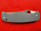 Scarce Spyderco C185tip Farid K2 Titanium   Cpm 10v Folder  737 