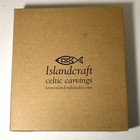 Islandcraft Celtic Carving Bird Knotwork Wood Wall Art Brand New