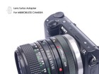 Lens Turbo Ii Adapter For Canon Fd Mount Lens To Sony Mount Nex Vg10   6000 A6500