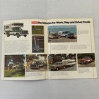 Gmc Recreational Vehicles Sales Brochure Catalog Pickup Suburban Jimmy Vandura