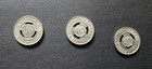 Three Chicago Transit Authority Surface System Tokens