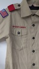 Vintage Bsa Youth Medium Uniform Shirt  1980s 
