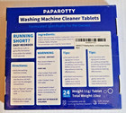 3 Pack Of 24 Pc Washing Machine Cleaner Tablets New In Sealed Box