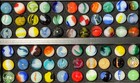 Vtg Assorted Marble Lot Of 66 Akro Agate Peltier Vitro Swirl Glass Toy Marbles