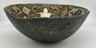 Antique North African Tuareg Wood Bowl  Halaab  Rare  Decorated