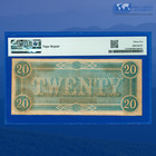 1864  20 Confederate States Of America  Csa T-67  Pmg Ch Vf 35  56281