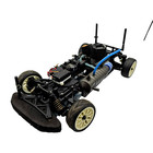 Vintage Yokomo Gt-4 Nitro Car 1 10th Scale W  Body