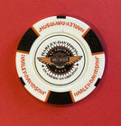 Harley Davidson Poker Chip St  Thomas Wings White black