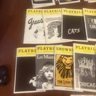 Lot Of 110 Broadway Musicals Playbills  70s-10s Cats Godspell Producers Chicago