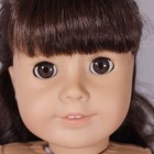 18  American Girl Doll Pleasant Company Samantha Curly Dark Brown Hair 1990 s 