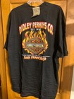 Vintage Harley Davidson T-shirt Size 4xl Dudley Perkins Co  San Francisco