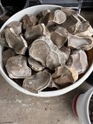 25   Lbs Large Pedernales Flakes spalls Chert Stone Flint Knapping Arrowhead