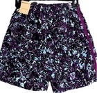 Nike Dri Fit Shorts Kids Youth Purple Speckled Athletic Training Xs Swoosh