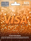  25 Visa Gift Card - Physical Card    3 95 Fee - Perfect For Gifts   Shopping