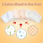 Pet Soft Doggie Diapers - Disposable Dog Xx-small  12 Count   Mixed