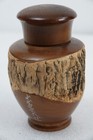 Japanese Treen Tea Caddy Raw Natural Wood Natsume Usuchaki Matcha
