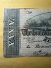 1864 Confederate States  5 Note T-69 Richmond Va Civil War Currency