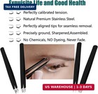  4 1 Pieces  Tweezers Set With Travel Case  Great Precision Upgrade Pr