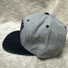 Oklahoma City Thunder  Mitchell And Ness Adjustable Snap Back Grey And Black