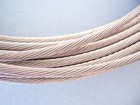 Cable Railing T316 Stainless Steel Wire Rope Cable Strand  5 32   1x19  25 Ft