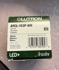 Lutron Ariadni toggler Led  Dimmer   150-watt  Single-pole 3-way   Aycl-153p-wh