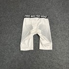 Nike Pro Baseball Slider Shorts Men   s Medium White