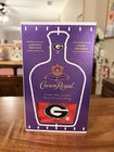 Crown Royal University Of Georgia Limited Edition Full Unopened W bag New Box