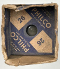 Nos Vintage Philco Radio Vacuum Tube 26 In Original Box Untested