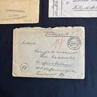 Wwii  ww2 Lot Of 3 German Soldat Letters 1943-1944-
