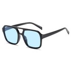 Oversized Aviator Sunglasses Men Women Orange Lens Retro 70s Vintage Uv