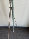 Vintage 62    Copper Lightning Rod W  3 Leg Twisted Stand Weathervane