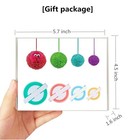 4sizes Pom Pom Maker Art Diy Fluff Ball Bobble Weaver Needle Craft Knitting Tool