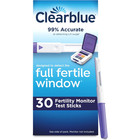 Clearblue Fertility Monitor Test Sticks - 30 Count - Free Shipping
