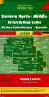 Bavaria North - Middle  Bayern Nord  Road   Leisure Map  2  By Freytag   Bern
