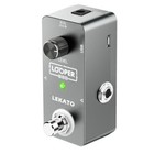 Lekato Guitar Looper Effect Pedal Unlimited Overdubs 5 Mins Loop   Power Supply