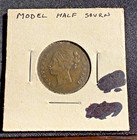 Undated Ca 1855 Victoria - Prince Of Wales Model Half Sovereign Token Coin  a047