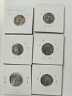 6 Caracalla Denarius Ancient Roman Empire Silver Coins
