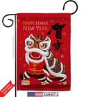Angeleno Heritage Chinese Year Flag Bring Good Luck Gifts Tapestry Home Decor