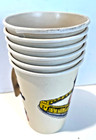 Vintage Union Pacific Railroad Paper Dixie Coffee Cups With Handles Set Of 6