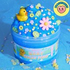 Peachybbies Baby Ducky Pond Cloud Slime  Made In Usa  7 Oz 