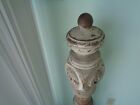 Newell Post Beautiful Antique Victorian Architectural Hardware Old Hard Wood