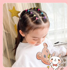 Small Hair Ties Girls Kids Elastic Ponytail Holders Non-damaging Colorful 100pcs