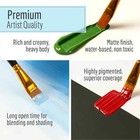 Folk Art Acrylic Paint Set  Festival  24 Fl Oz  12 Pcs  Matte Finish  Non-toxic