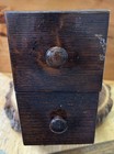 Antique Wood Box Lot 2 Singer Sewing Machine Drawers Set Of 2 - 12 5  Long